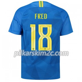 Koszulka Brazylia Fred 18 Precz Mistrzostwa Świata 2018 - Koszulki Piłkarskie